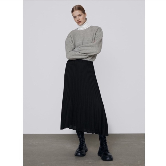 Pleated Midi Skirt Size XS NWT - Picture 2 of 5